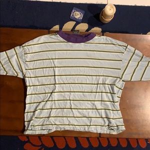 Long sleeve striped urban outfitters shirt